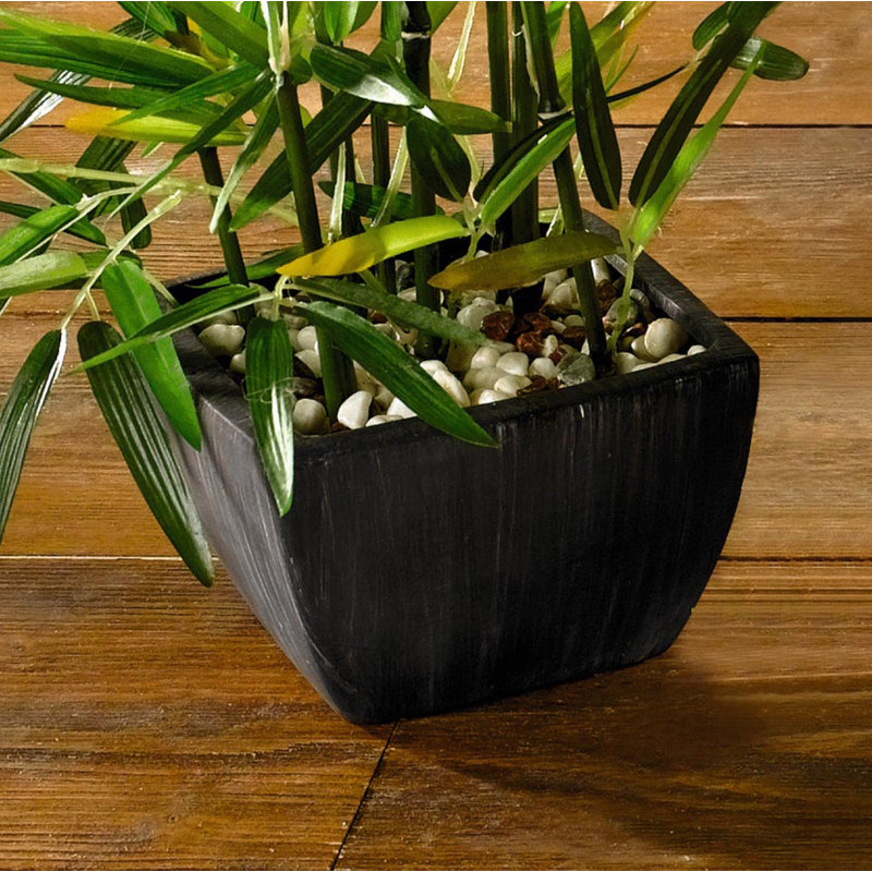 Primrue 18'' Faux Bamboo Plant in Pot & Reviews Wayfair
